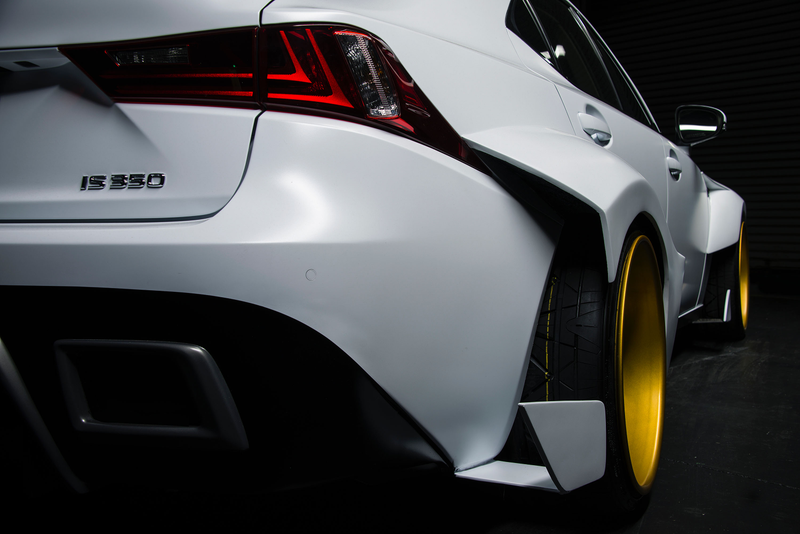 Illustration for article titled The DeviantArt Lexus IS 350 F Sport Is Mean As Hell